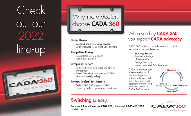 CADA 360 2020 Full program lineup
